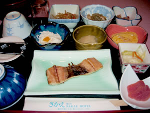 朝食例